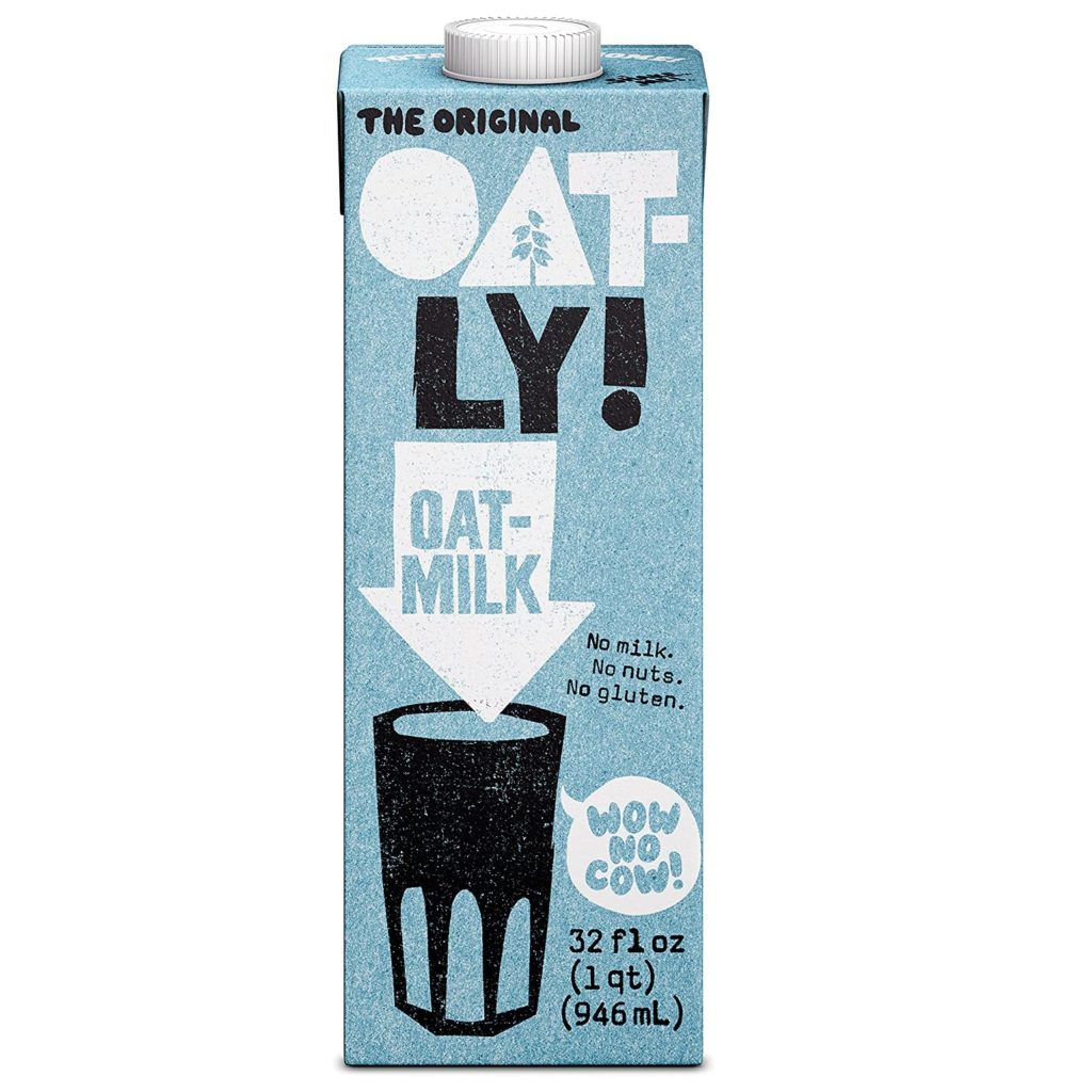 Oatly Oat Milk Original, 32 oz, Pack of 6, Gluten Free, Dairy Free, Sugar Free, Non GMO, Vegan, High Fiber, Calcium & Vitamin Enriched