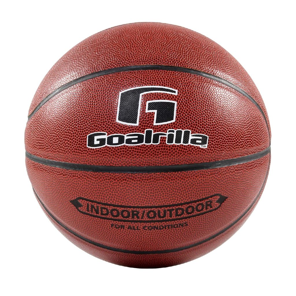 Goalrilla Indoor/Outdoor Men's Regulation Size Basketball with Composite Cover and Incredible Durability, Size 7 