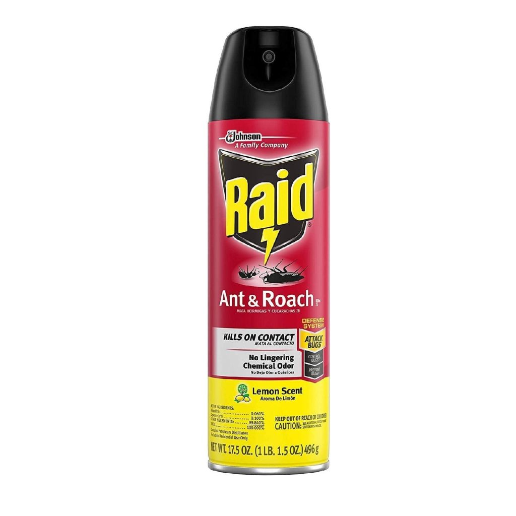 Raid Ant & Roach Killer Lemon Scent, 17.5 Ounce (Pack of 1) 