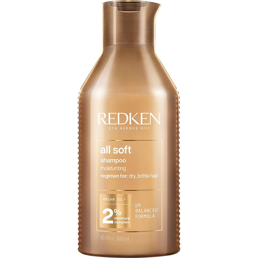 Redken All Soft Shampoo | For Dry/Brittle Hair | Provides Intense Softness and Shine | With Argan Oil