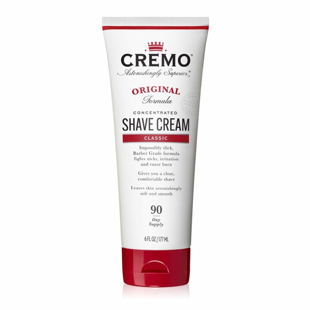 Cremo Barber Grade Original Shave Cream, Astonishingly Superior Ultra-Slick Shaving Cream Fights Nicks, Cuts and Razor Burn, 6 Oz