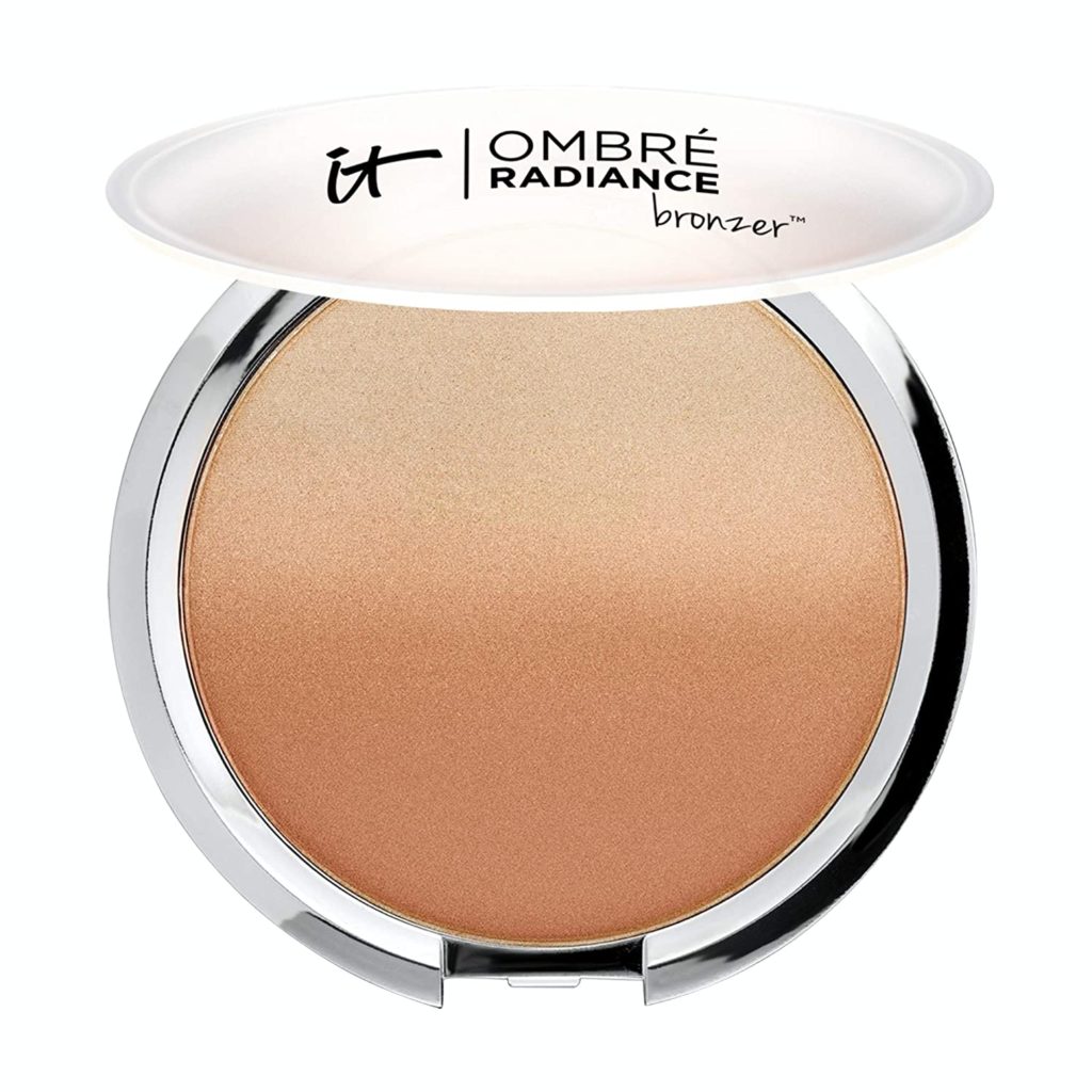 IT Cosmetics Ombre Radiance Bronzer - Matte Glow & Subtle Radiance in One - All-Day, Waterproof, Budge-Proof Formula - With Anti-Aging Collagen & Peptides - 0.57 oz