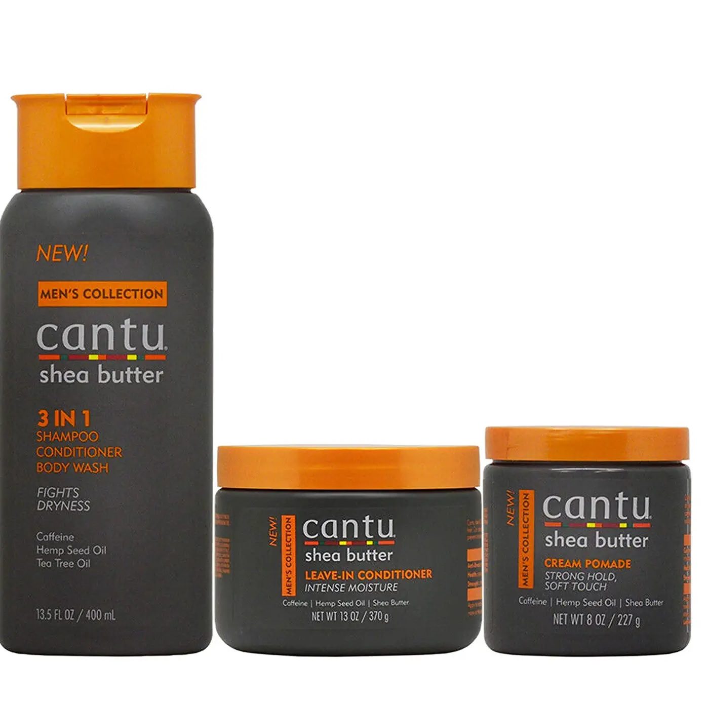 Cantu Men's Hair Care 3-piece Set 