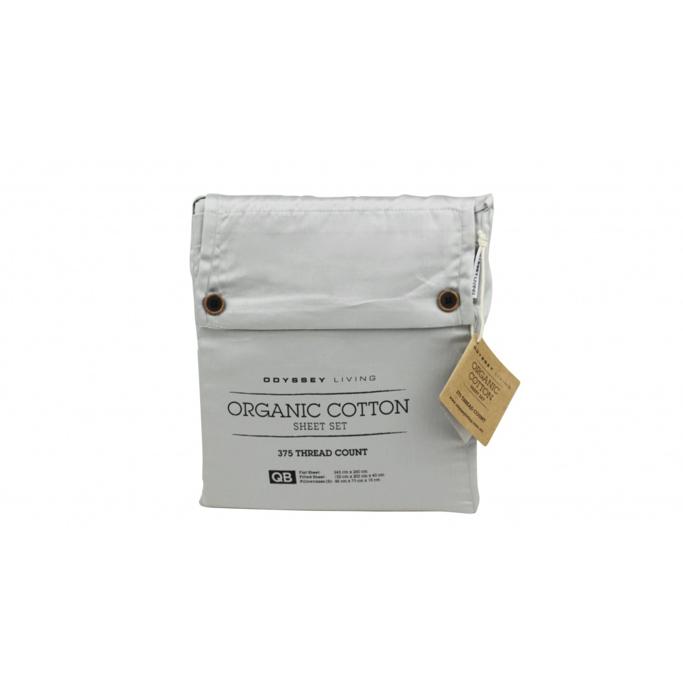 Bedworks Odyssey 100% Organic Cotton 375TC Sheet Set