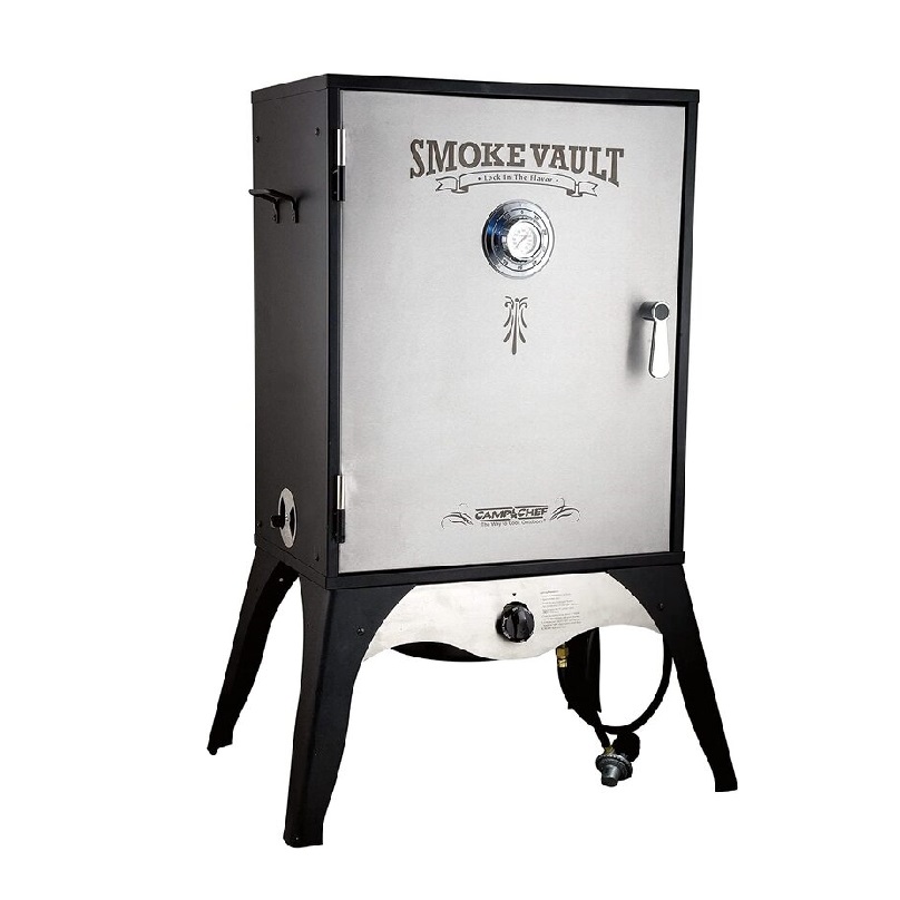 Camp Chef Smoke Vault 24" Vertical Smoker, Body Dimensions 24 in W x 16 in D x 30 in