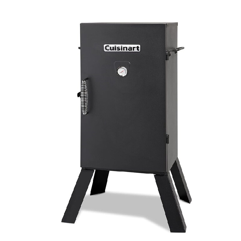 Cuisinart COS-330 Vertical Electric Smoker, Three Removable Smoking Shelves, 30", 548 sq. inches Cooking Space