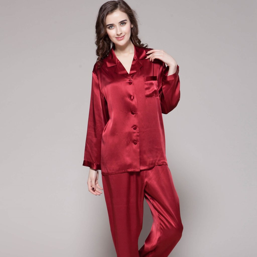 LILYSILK 22 Momme Full-Length Silk Pajamas Set Review 