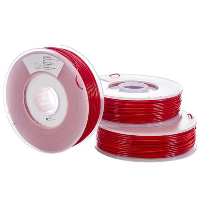 MatterHackers Ultimaker Red ABS Filament - 2.85mm (0.75kg) Review