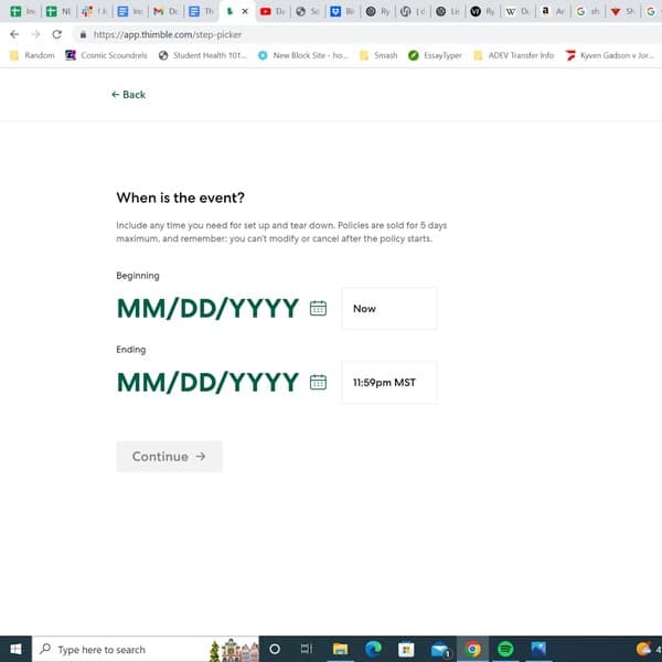 Thimble Insurance Review