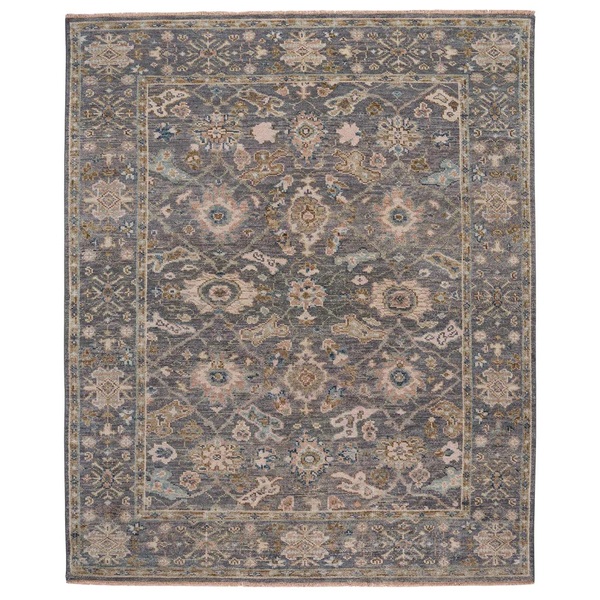 Capel Rugs Braymore-Edison Pewter - Rectangle - 2' 6" x 9' 0"