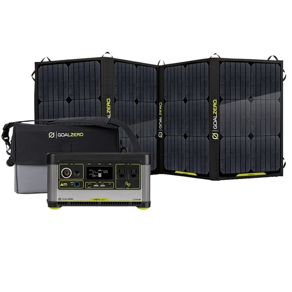 Goal Zero Yeti 500X + Nomad 100 Solar Generator
