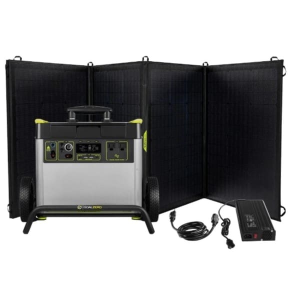 Goal Zero Yeti 3000X + (3) Nomad 200 Solar Generator