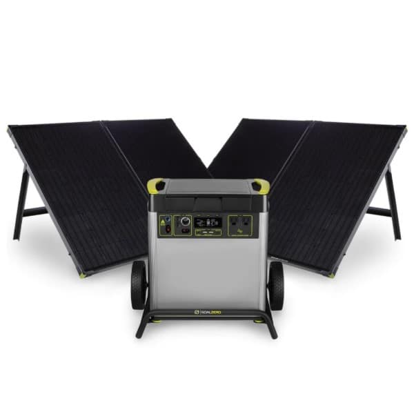 Goal Zero Yeti 6000X + (2) Boulder 200 Briefcase Solar Generator