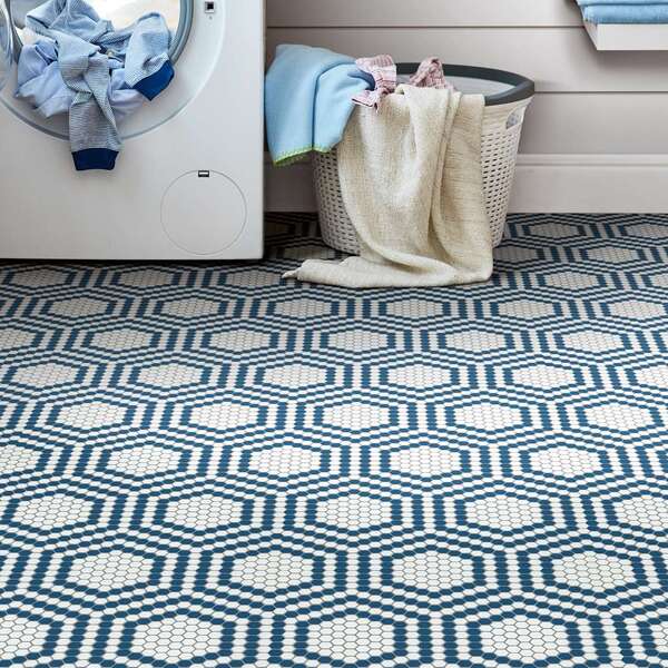 Shaw Floors Review 7 Shaw Floors Tile and Stone Retro Apiary Indigo