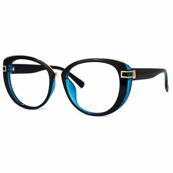 Vooglam Bessie - Oval Dark/Blue Eyeglasses