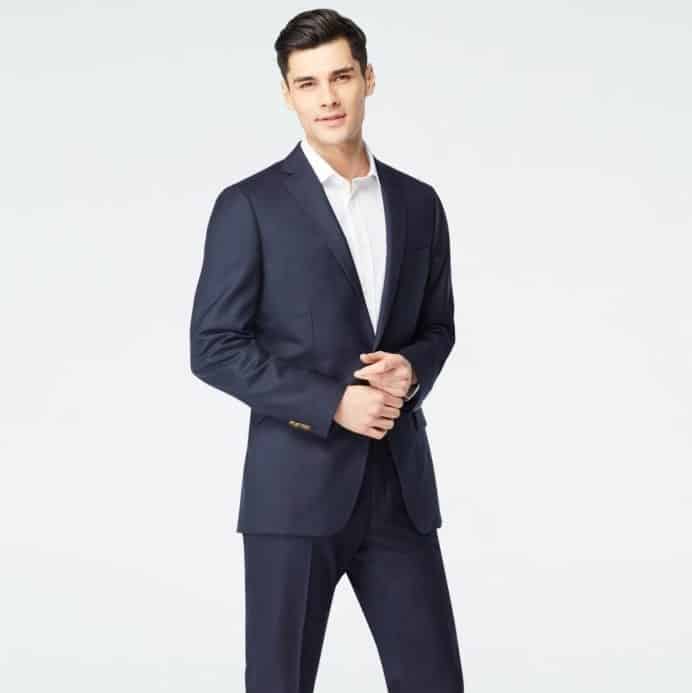 Indochino Highbridge Dark Navy Suit Review