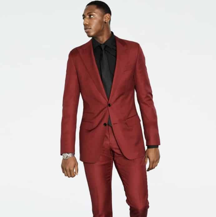 Indochino RJ Solid Red Suit Review