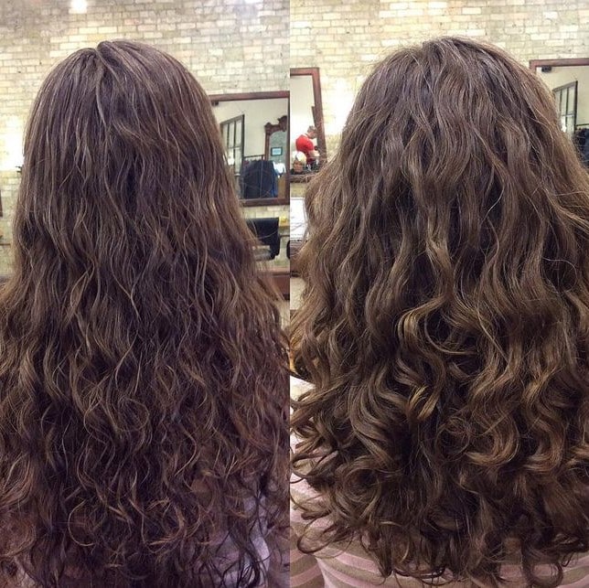 Curly Hair Layers Before and After: A Transformative Look