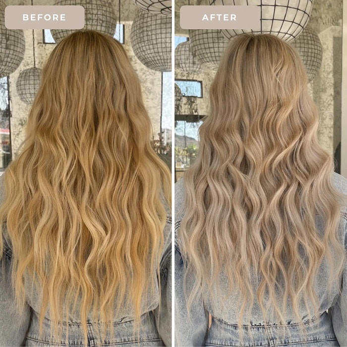 Purple Shampoo Before and After: Transform Your Blonde Hair