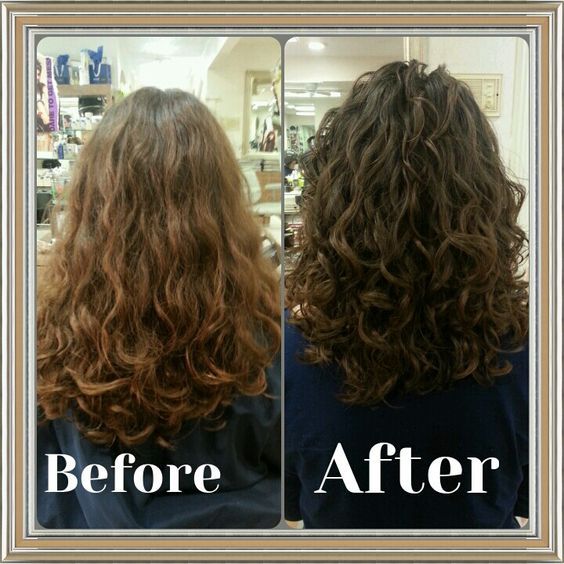 Curly Hair Layers Before and After: A Transformative Look