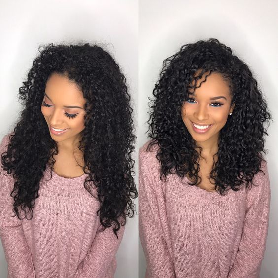 Curly Hair Layers Before and After: A Transformative Look