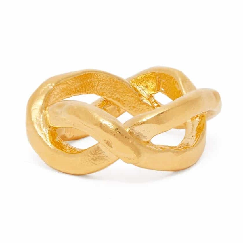 Alighieri The Unbearable Lightness Gold-Plated Ring