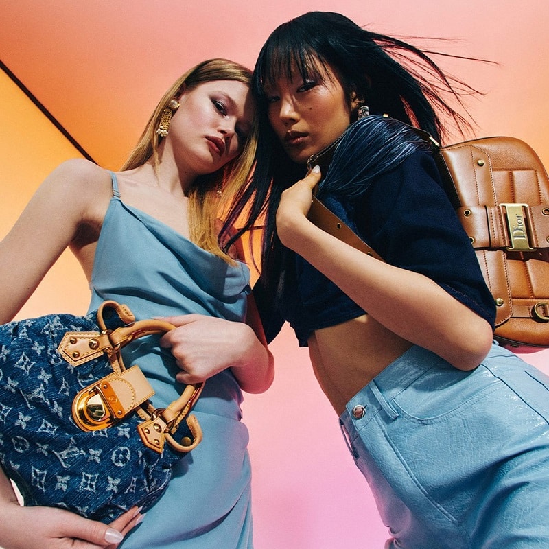 navy LOUIS VUITTON Women Bags - Vestiaire Collective