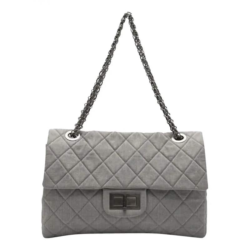 Vestiaire Collective Chanel Grey 2.55 Handbag Review