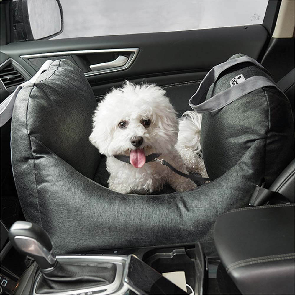 FunnyFuzzy Dog Car Seat Bed - First Class Review