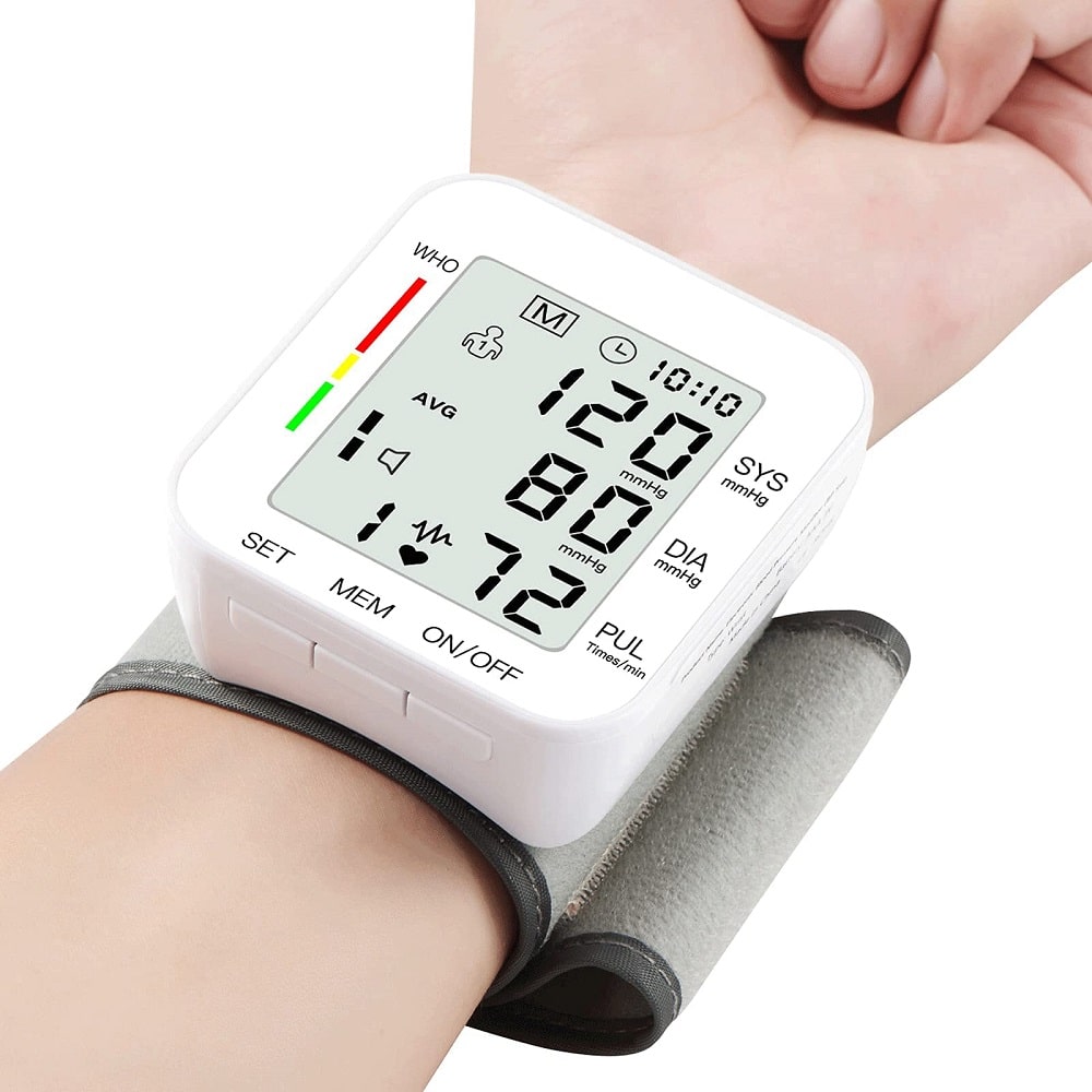 Ober Health Blood Pressure Monitor LCD Display Adjustable Wrist Cuff Review 