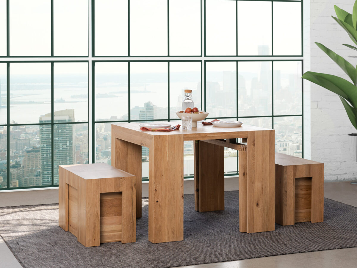 View of The Best Wooden Furniture for Small Apartments