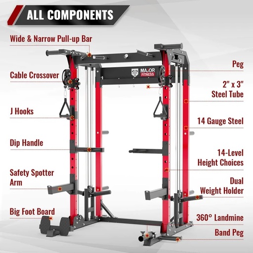 Major Fitness Raptor F22 All-In-One Home Gym Power Rack Review