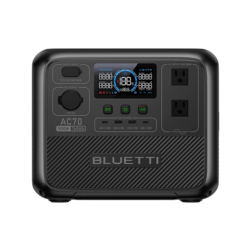 BLUETTI AC70 Portable Power Station Review
