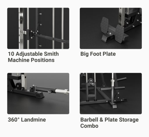 MAJOR FITNESS All-In-One Home Gym Smith Machine Spirit B2 Review