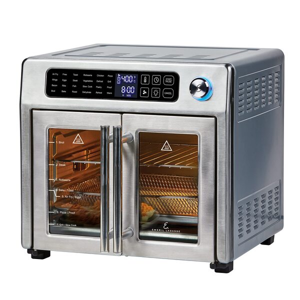 Midea Flexify™ French Door Air Fryer Oven vs. Emeril Lagasse French Door AirFryer