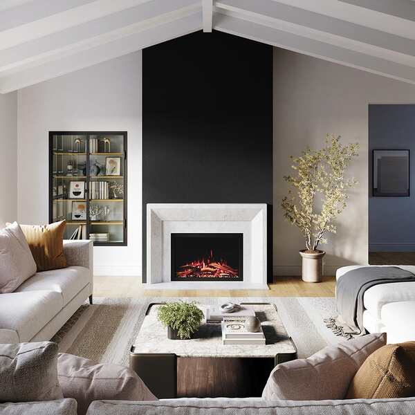 Electric Fireplaces Direct vs. Woodland Direct