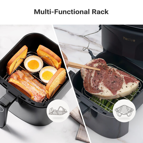 Tastee Ceramic Coated Air Fryer Review: A Precision Cooking System for Home 6 Tastee Ceramic Coated Air Fryer Review