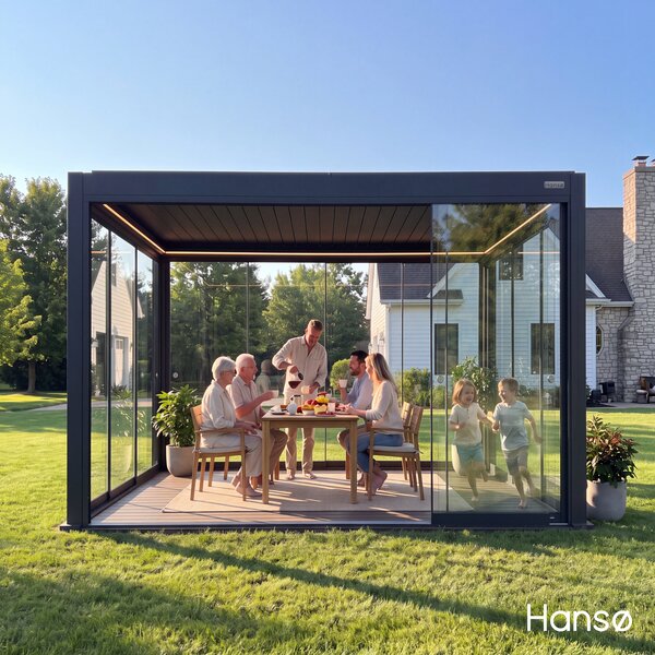 Hansø Horizon Smart Pergola Review: Hurricane-Rated Shade Without the Custom-Build Price?