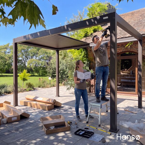 Hansø Horizon Smart Pergola Review: Hurricane-Rated Shade Without the Custom-Build Price?