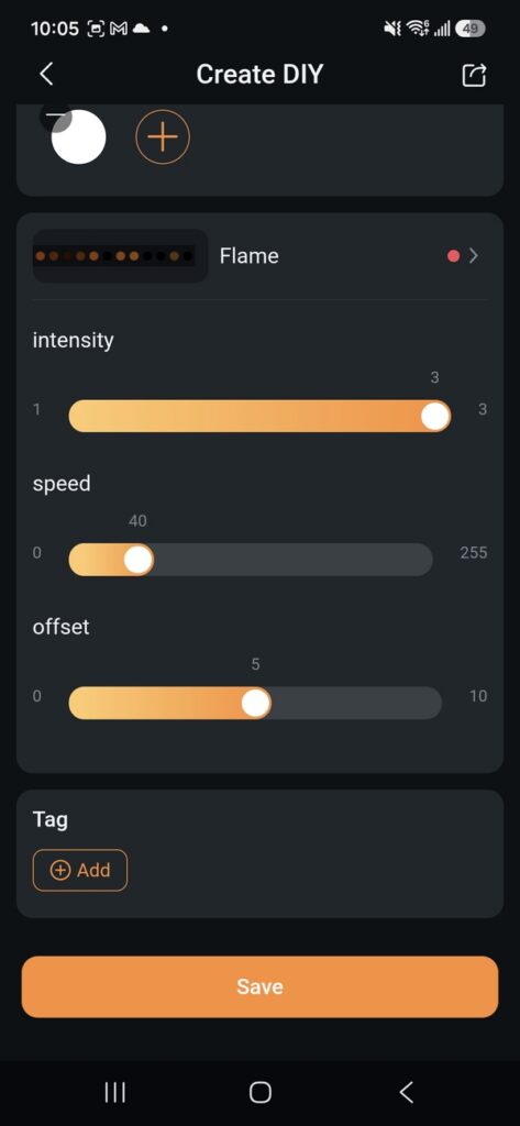 Linkind Smart Light Stick Review: Flame Effects, 50 Color Zones, and 850 Lumens From One E26 Bulb 9 Linkind Smart Light Stick Review: Flame Effects, 50 Color Zones, and 850 Lumens From One E26 Bulb